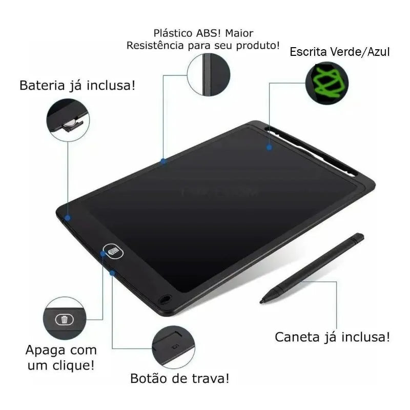Tela Mágica para Crianças Tipo Tablet