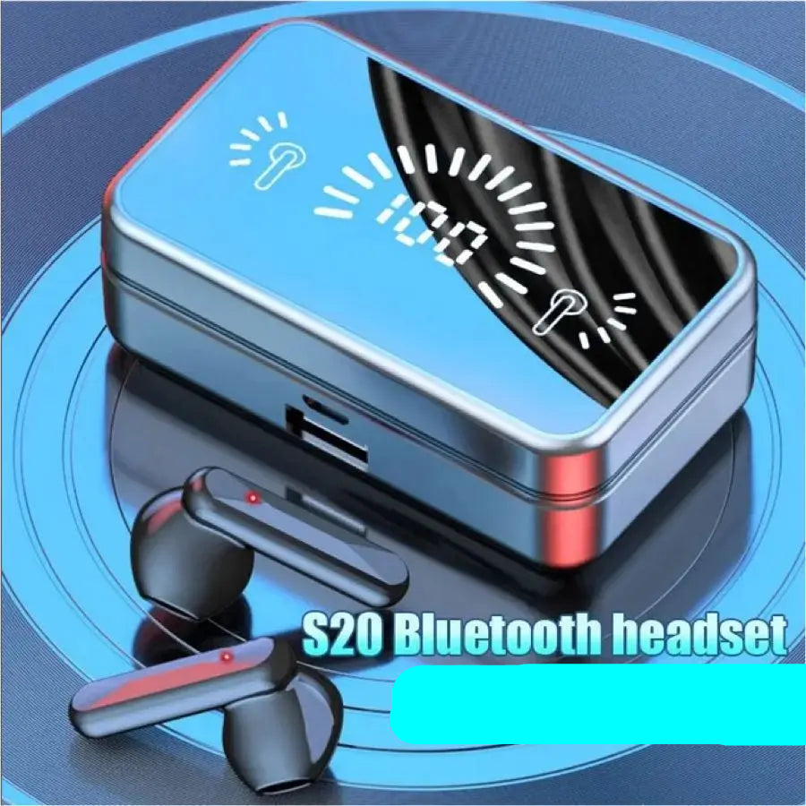 Fone Bluetooth S20 TWS Com Microfone