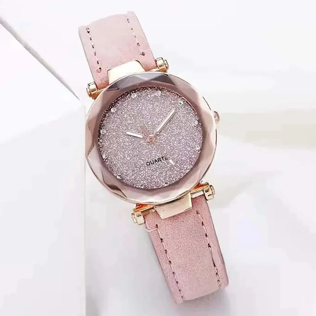 Relógio de Pulso de Luxo com Strass para Mulheres